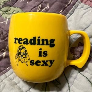 Vintage Natural Corn Products “reading is sexy” mug/pencil holder! Gilmore girls
